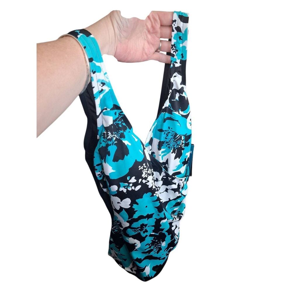 Maxine of Hollywood one piece new with tags shaping swim suit